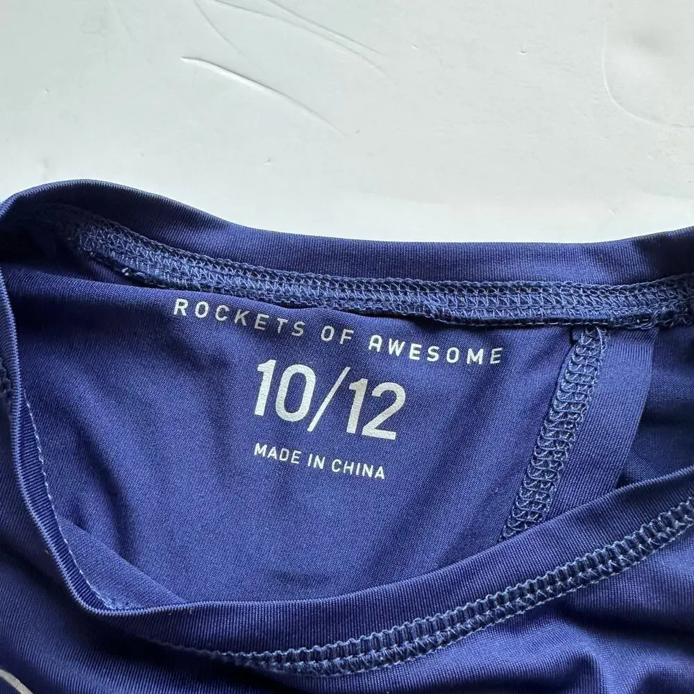 Rockets of Awesome Purple Athletic Top - Size 10/12